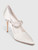 Manolo Blahnik Grey Crystal Hamedi Heels