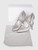 Manolo Blahnik Grey Crystal Hamedi Heels