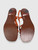 Tod's Brown Leather Kitten Heel Sandals