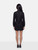 Saint Laurent Grey Wool Long Sleeve Mini Dress