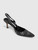Manolo Blahnik Grey Floral Embroidered Carolyne Heels