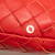 Bottega Veneta Red Leather Intrecciato Mini Jodie Bag
