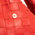 Bottega Veneta Red Leather Intrecciato Mini Jodie Bag