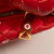 Bottega Veneta Red Leather Intrecciato Mini Jodie Bag