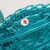 Balenciaga Turquoise Foil Leather Le Cagole XS Bag