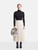 Bottega Veneta Silver Leather Intrecciato Teen Jodie Bag
