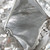 Bottega Veneta Silver Leather Intrecciato Teen Jodie Bag