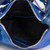 Balenciaga Blue Metallic Leather Le Cagole XS Bag