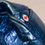 Balenciaga Blue Metallic Leather Le Cagole XS Bag