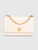 Chanel Beige Leather Wallet on Chain