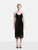 Nili Lotan Black Velvet Slip Dress