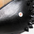 Christian Louboutin Black Leather Spiked Pumps