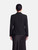 Valentino Garavani Black Mid Length Blazer Jacket