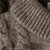 Skall Light Brown Wool Fisherman Jumper