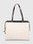 Loewe Beige Cushion Anagram Embroidered Linen Tote Bag