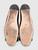 Salvatore Ferragamo Black Lizard Embossed Ballet Flats