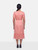 The Vampire's Wife Pink Silk Rose Print Frill Seeker Dress