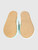 Maison Margiela Turquoise Terry Towel Slides