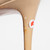Aquazzura Nude Patent Leather Zoe 95 Sandals