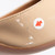Aquazzura Nude Patent Leather Zoe 95 Sandals
