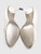Dolce & Gabbana White Patent Leather Cut Out Heels