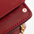Sophie Hulme Red Leather Micro Cocktail Stirrer Bag