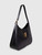 DeMellier Black Leather Tokyo Shoulder Bag