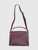 Sophie Hulme Aubergine Purple Leather Top Handle Bag