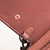 Coach Pink Leather Hayden Foldover Crossbody Clutch Bag