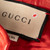 Gucci Fall 2020 Red Leather Wide Leg Trousers