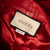Gucci Fall 2020 Red Leather Wide Leg Trousers