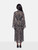 Alexandra Miro Black & White Dandelion Print Betty Gown