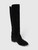 Isabel Marant Black Suede Knee High Boots