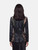 Mulberry Black Abstract Embroidered Blazer