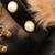 Gucci Black Leather Pearl Fur Combat Boots