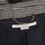 Stella McCartney Grey Wool Houndstooth Coat