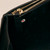 Valentino Garavani Black Rockstud Leather Wallet On Chain