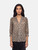 Smythe Brown Leopard Print Blouse