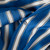Sandro Blue & Black Striped Playsuit