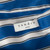 Sandro Blue & Black Striped Playsuit