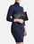 Givenchy Black Saffiano Faux Leather Clutch