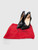 Christian Louboutin Black Leather Ankle Strap Heels
