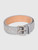 Alaïa Grey Studded Leather Belt