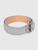 Alaïa Grey Studded Leather Belt