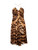 Roberto Cavalli Leopard Printed Flowy Dress