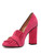 Women Gucci GG Marmont Fringe Detail Block Heel Pumps -  Pink Size 38.5 US 8.5