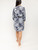 Diane Von Furstenberg Printed Tie Wait Dress