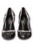 Women Dolce & Gabbana Floral Lace Pump Heels -  Silver Size 39 US 9