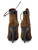 Women Giuseppe Zanotti Lace-Up Booties -  Brown Size 38.5 US 8.5