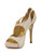 Women Versace Jewel Sandal Heels -  White Size 38.5 US 8.5
